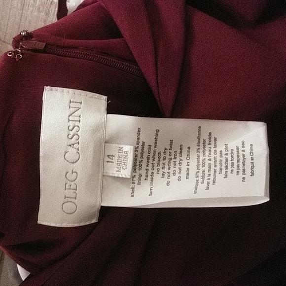 Oleg Cassini formal gown from David's Bridal. - Picture 8 of 10